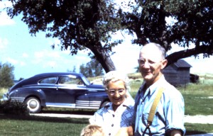 "Auntie" Clara McCoy and Harry McCoy in 1950